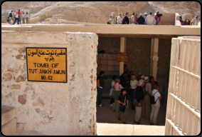 Eingang zum Grab Tutanchamun