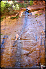 Wasserfall in den Virgin River