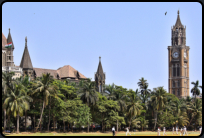 Bombai High Court und Rajabai Clock Tower