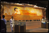 Buddha Memorial Center, Ausstellung, Das Leben von Buddha