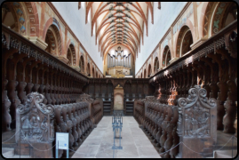 Gotisches Gesthl in der Klosterkirche