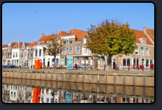 Häuser an der Ecke Nieuve Haven / Sint Janstraat