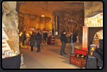 Der Weihnachtsmarkt in den Mergelhöhlen unter der Ruine Valkenburg