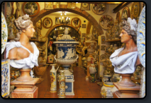Keramik-Geschäft in der "Via San Giovanni"