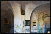 Inneres einer Höhlenwohnug in Sasso Caveoso