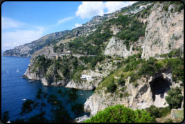 Küste zwischen Conza dei Marini und Praiano