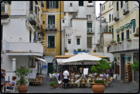 Restaurant an der Piazza dello Spirito Santo