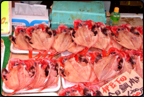 Frischfisch auf dem Fischmarkt