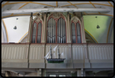 Die Orgel in der St.-Katharinen-Kirche in Middelhagen