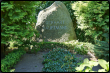 Grabstein von Gerhard Hauptmann