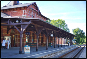 Der Bahnhof von Putbus