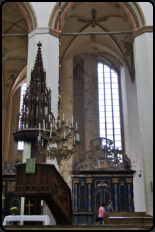 Kanzel in der St.-Marien-Kirche