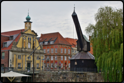 Alter Kran am Hafen von Lüneburg