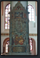 Relieff an einer Säuler in der St. Johannis Kirche
