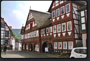 Rathaus, Fachwerkhaus in Schwalenberg