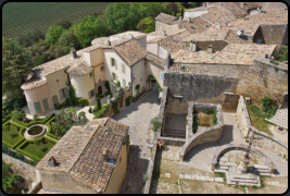 Blick von der Terrasse des "Château de Grignan"