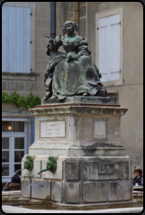 Denkmal der "Marie Sévigné", französische Schriftstellerin