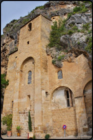 Die Felsenkirche "Saint Cristophe"