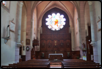 Altar in der Pfarrkirche von Peyre