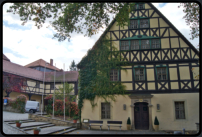 Das Rathaus von Hohnstein