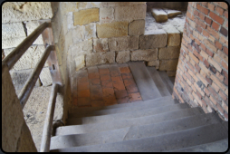 Treppe Im Kirchturm der Johanniskirche