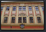 Sorgfältig restaurierte Fassade in der Reichenstraße