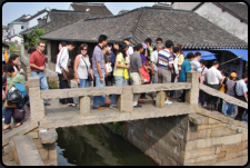 Die "Yongan Brücke", eine der Twin Bridges