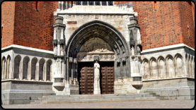 Südportal des Dom zu Uppsala