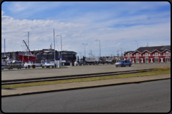 Parkplatz am Hafen von Skagen