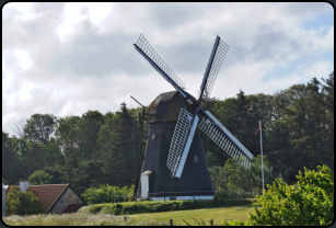 Die Windmühle von Vennebjerg