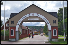 Eingang zum Kupferbergwerk Falun